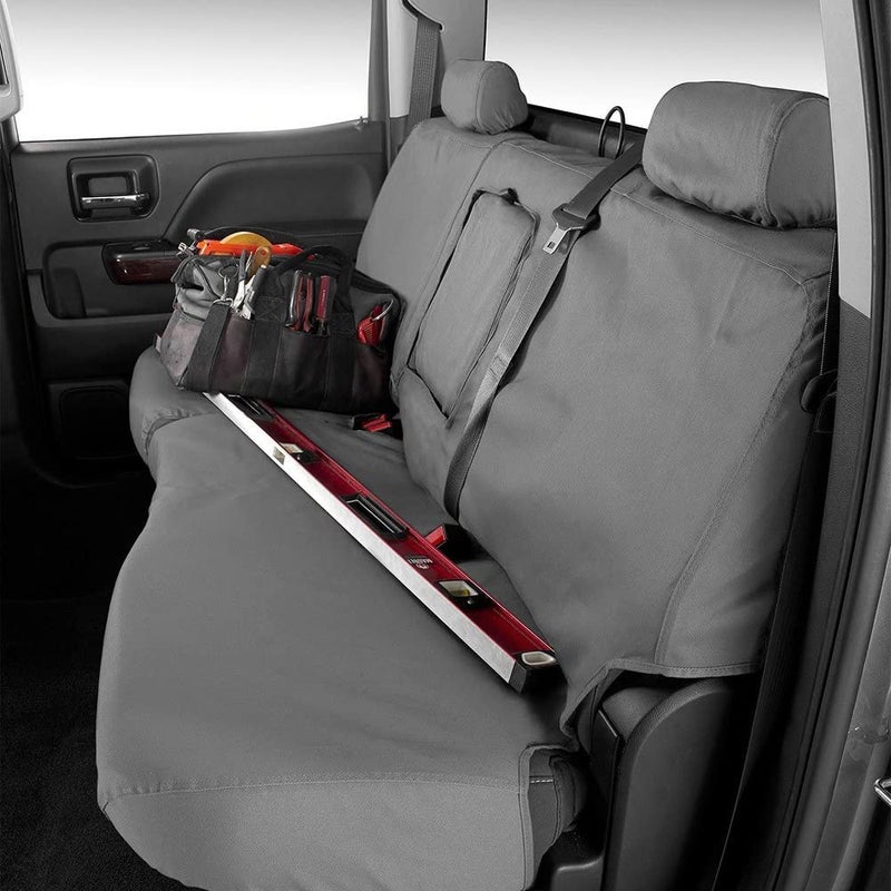 Covercraft Polycotton Seat Saver Custom Seat Covers, Grey - Image 5